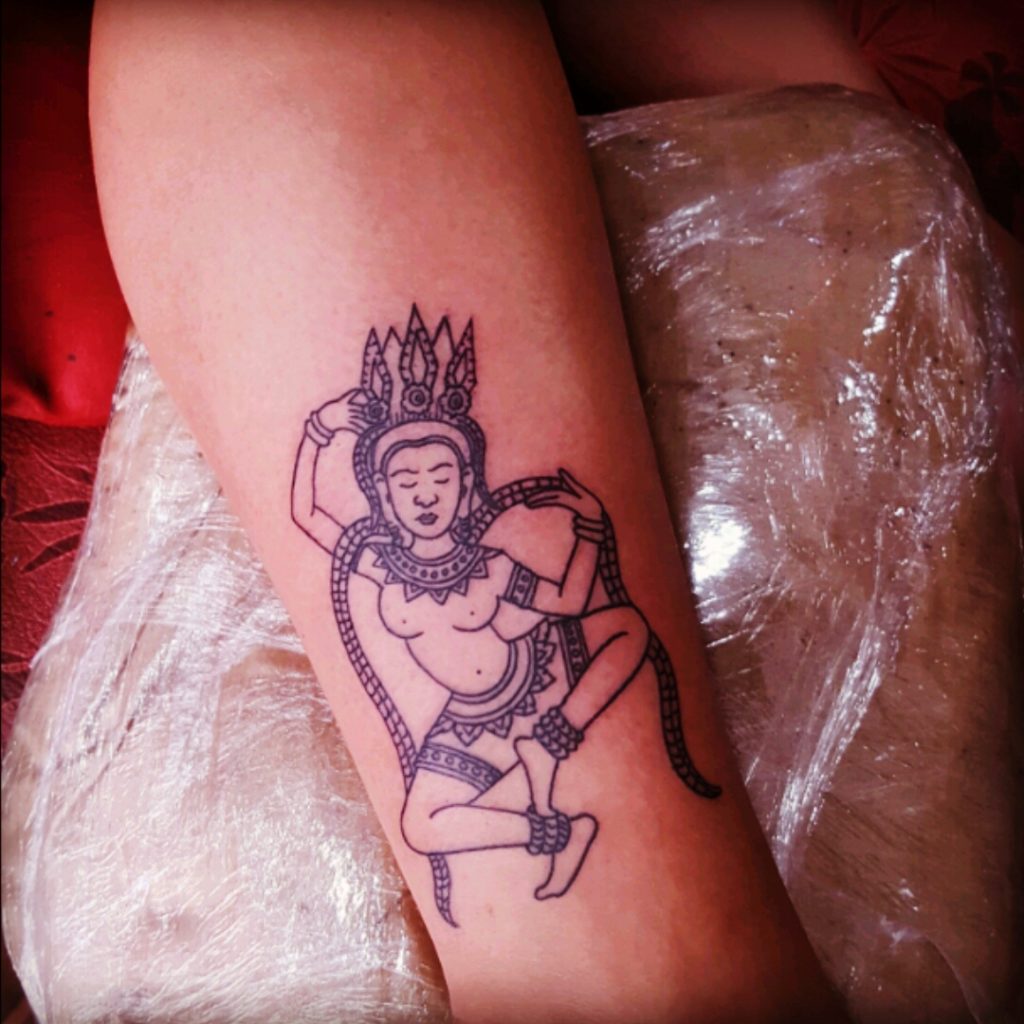 apsara tattoo