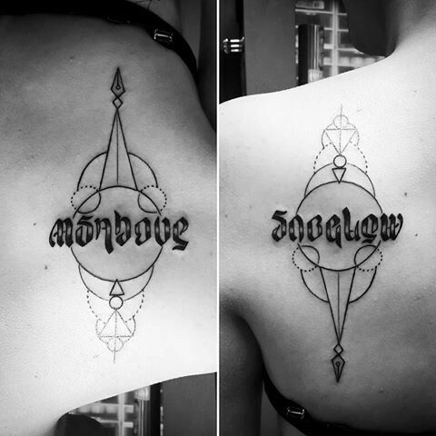 as above so below tattoo