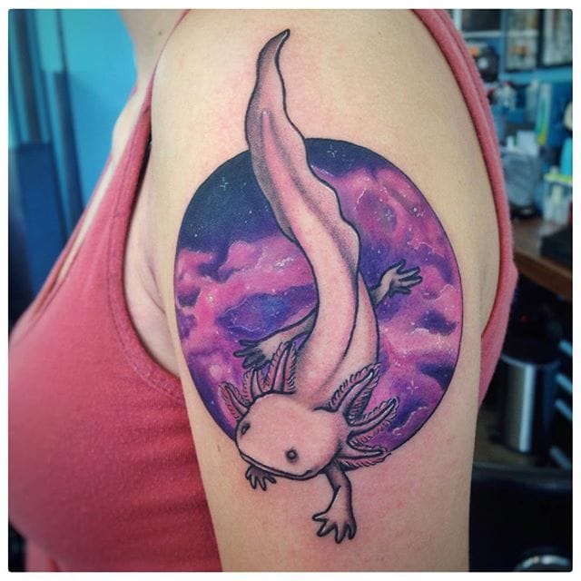 axolotl tattoo
