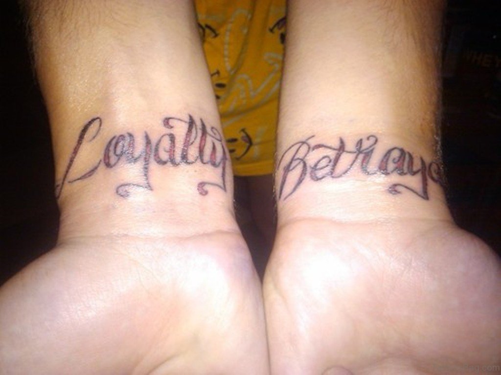 betrayal tattoo