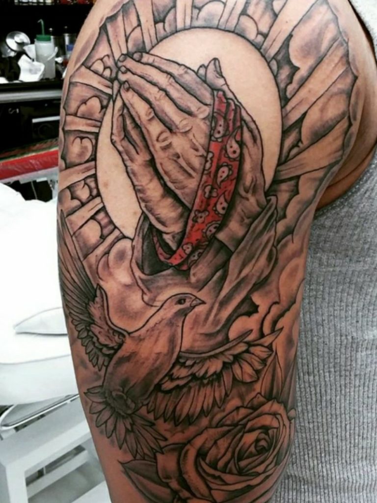 blood gang tattoos