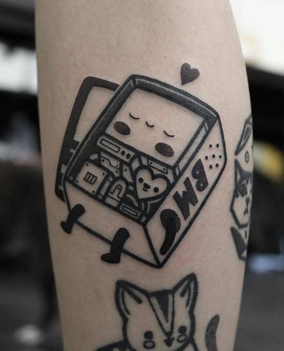 cartoon network tattoo