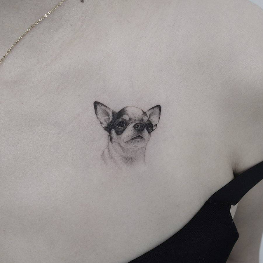 chihuahua tattoo