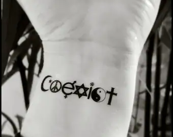 coexist tattoo