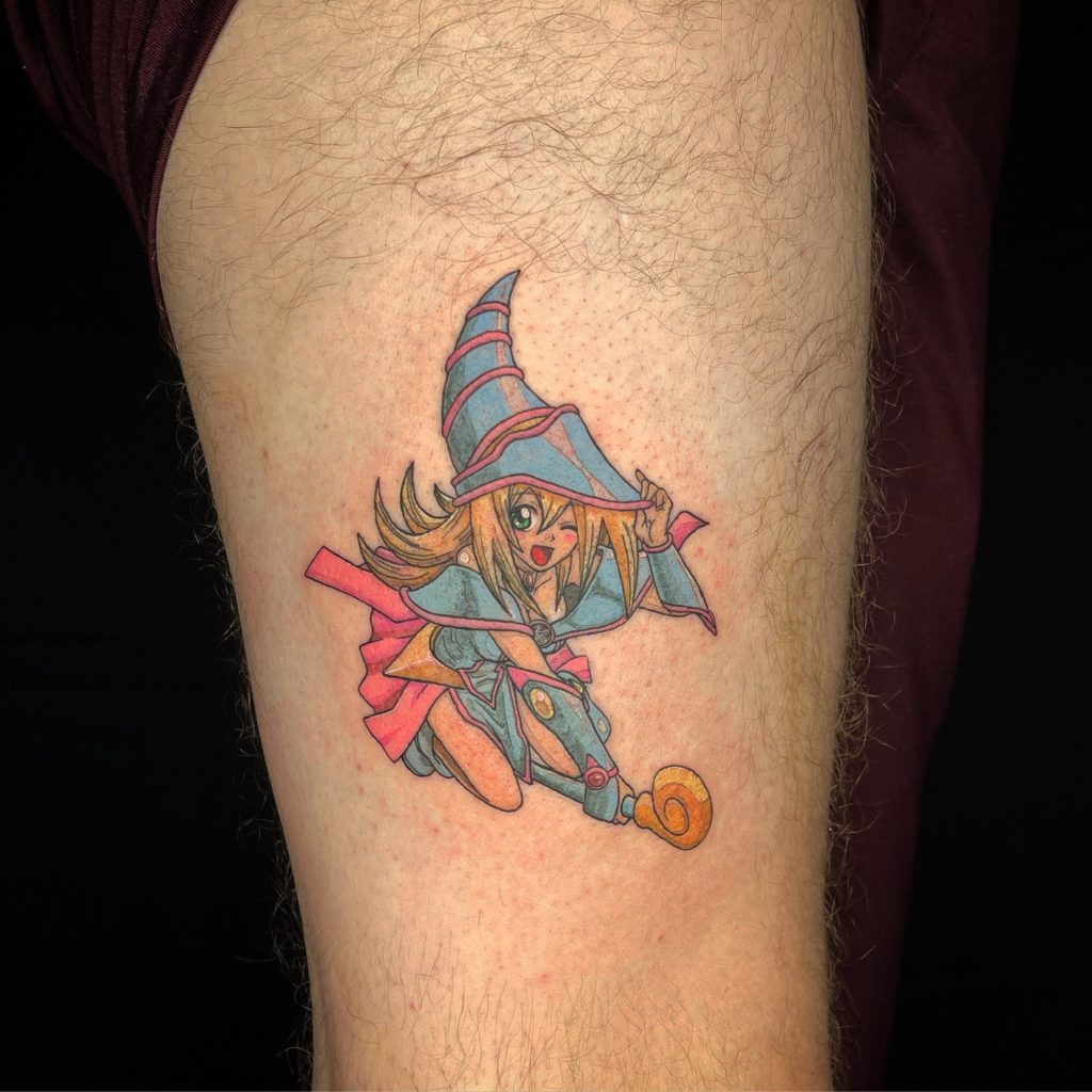 dark magician tattoo
