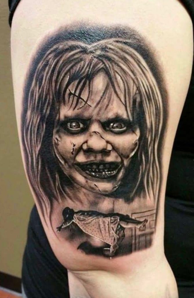 exorcist tattoo