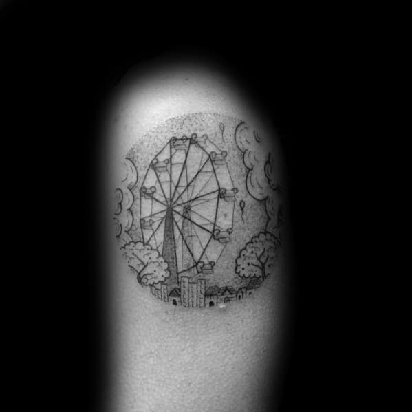 ferris wheel tattoo