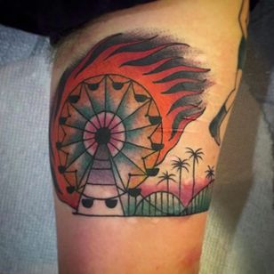 ferris wheel tattoo