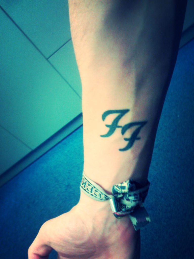foo fighters tattoo