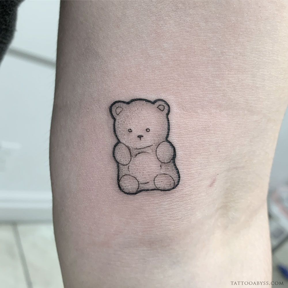 gummy bear tattoo