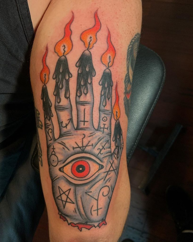 hand of doom tattoo