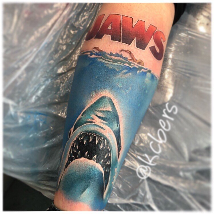 jaws tattoo