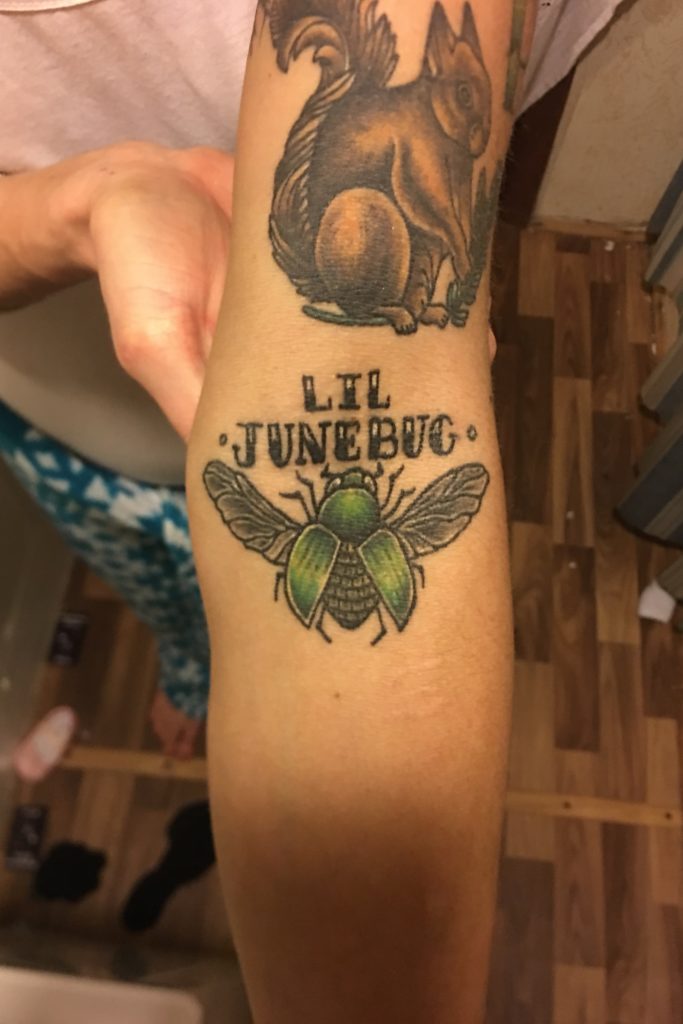 june bug tattoo
