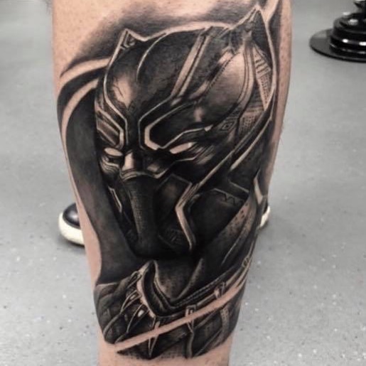 marvel black panther tattoo