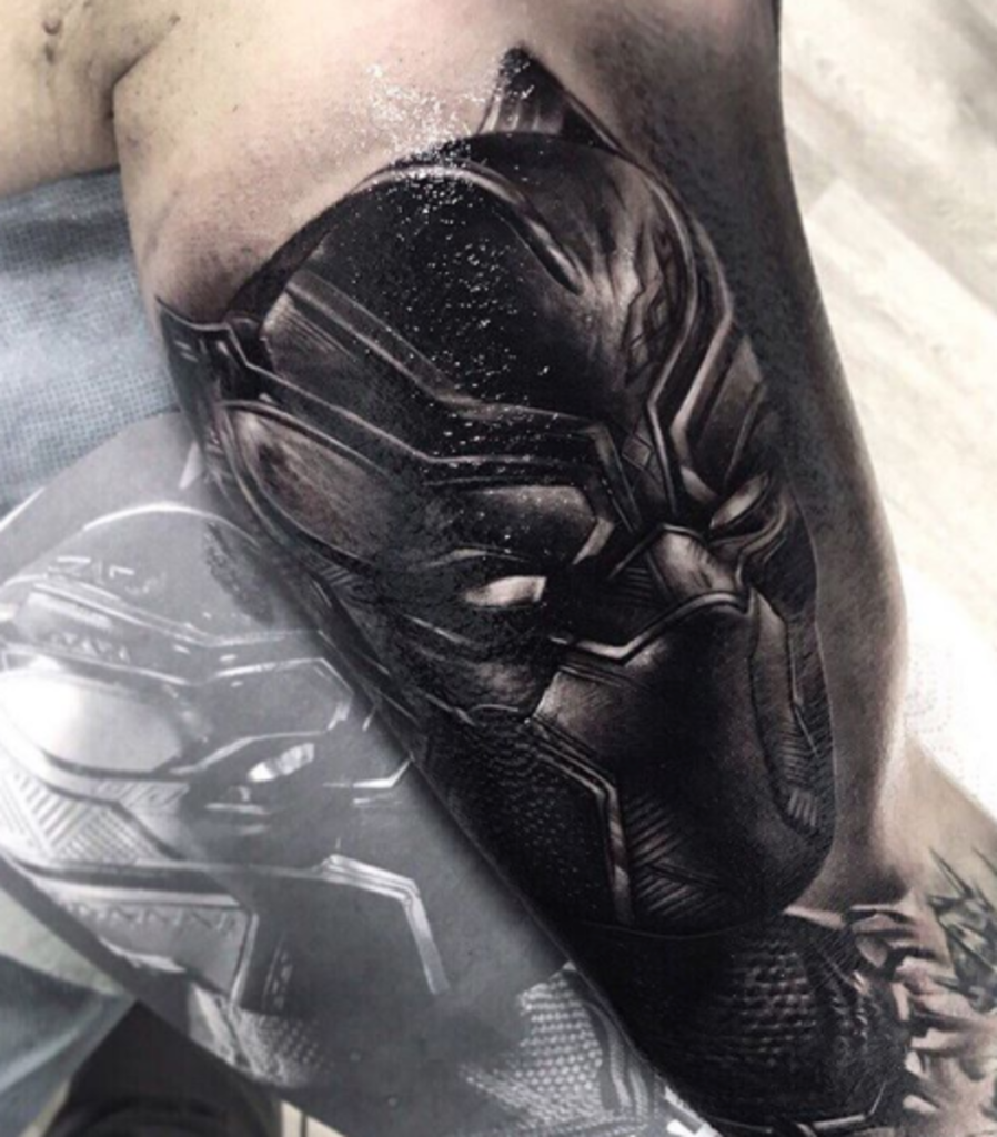 marvel black panther tattoo