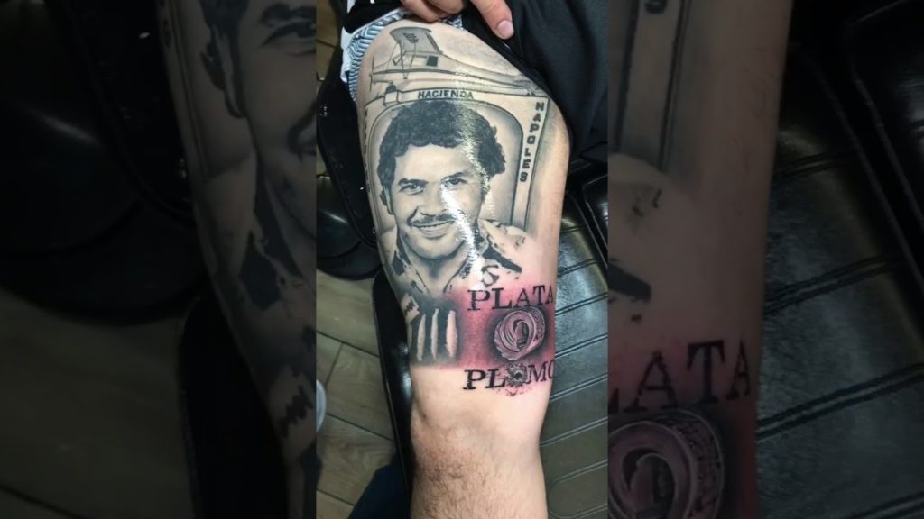 Pablo escobar tattoo