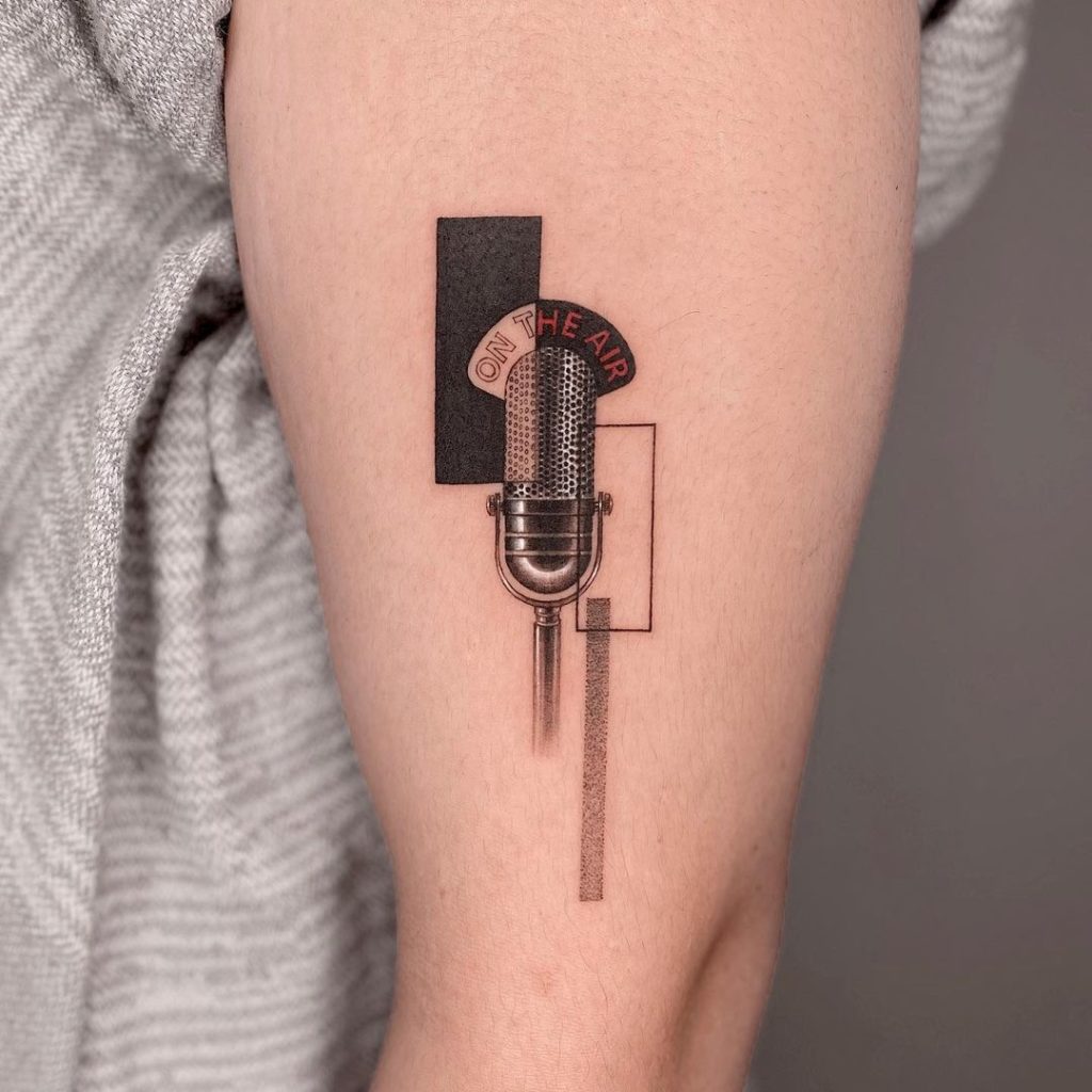 mic tattoo