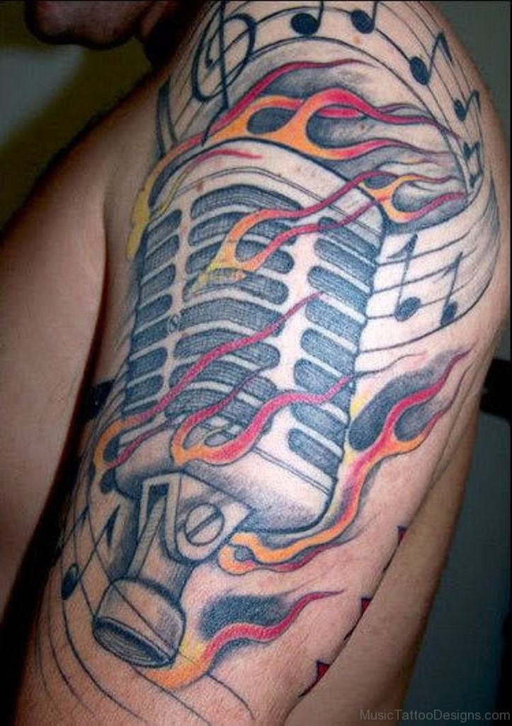 mic tattoo