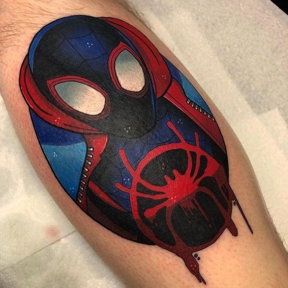 Miles morales tattoo when Spiderman is your hero