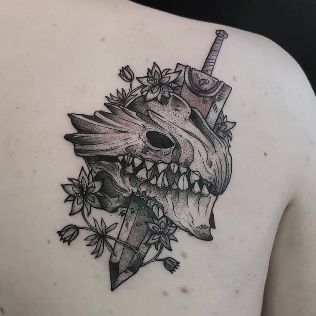 monster hunter tattoo