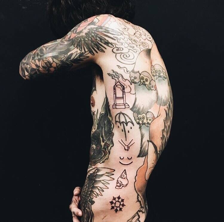 oliver sykes tattoo