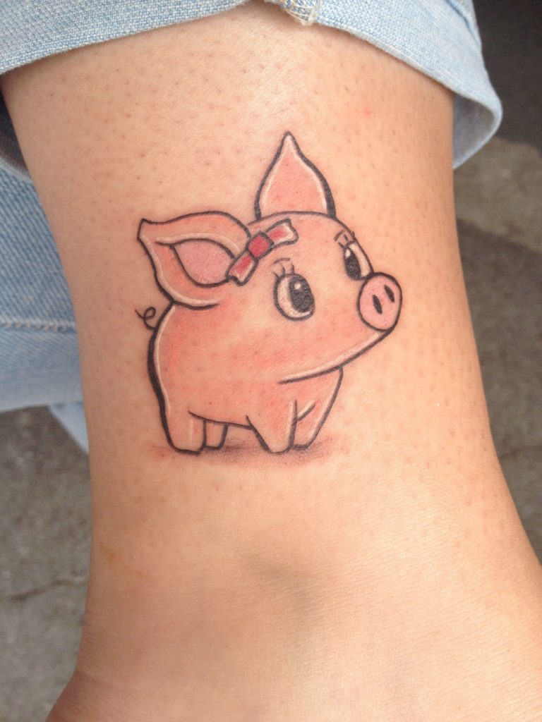peppa pig tattoo