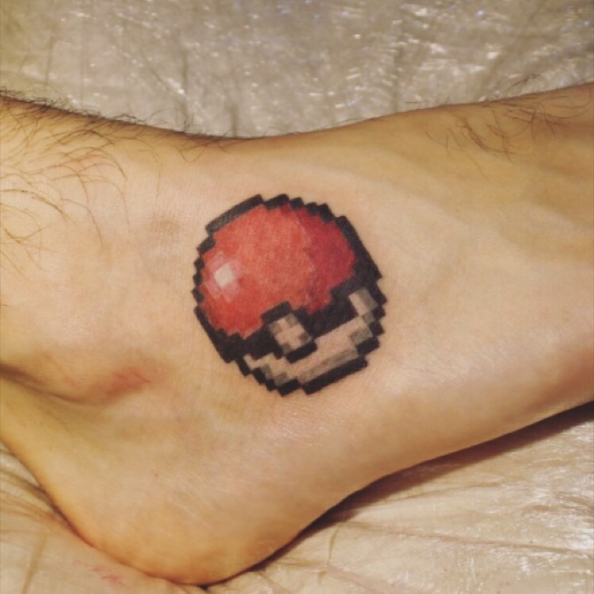 pokeball tattoo