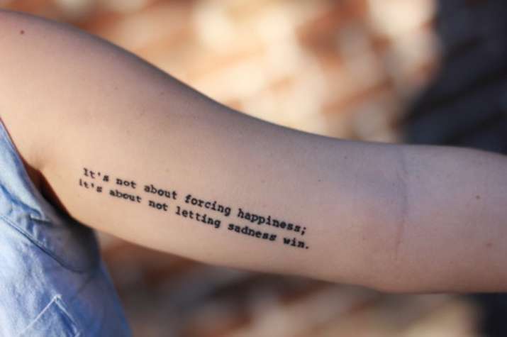 pursuit of happiness tattoo