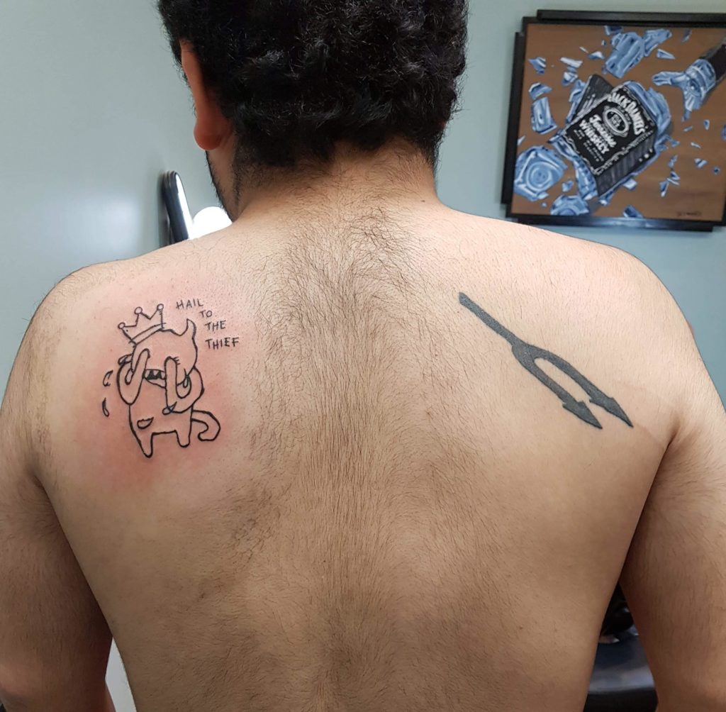 radiohead tattoo