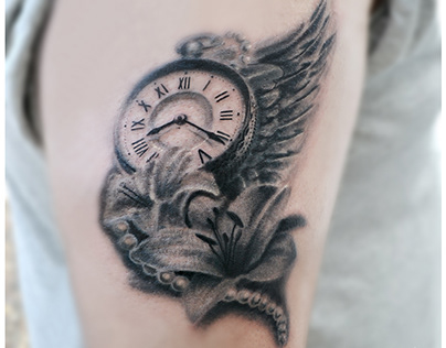 reloj tattoo