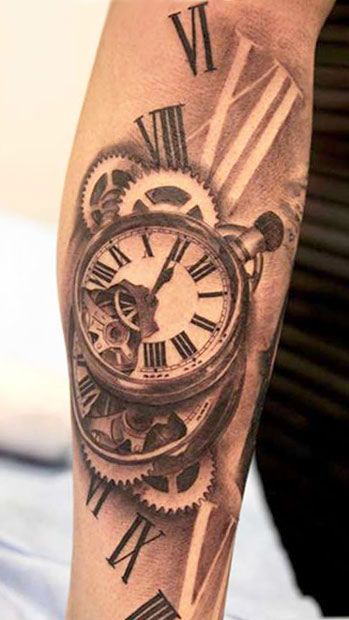 reloj tattoo