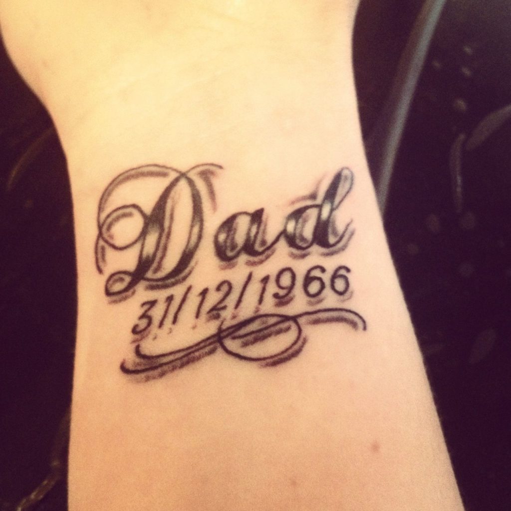 rip dad tattoos