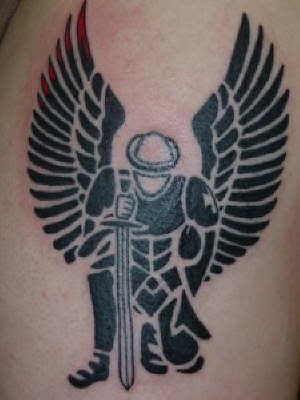 san miguel arcangel tattoo