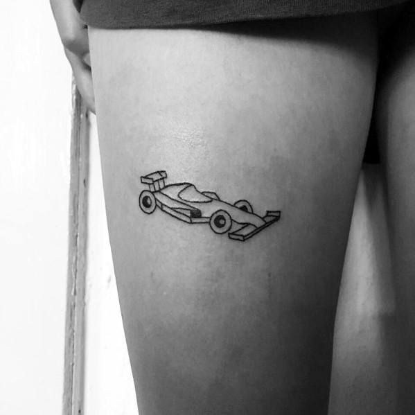 simple car tattoos