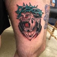 sucky panther tattoo