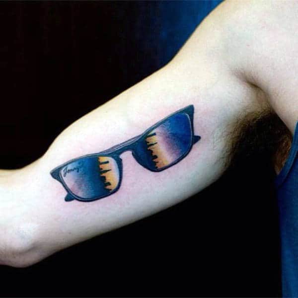 sunglasses tattoo