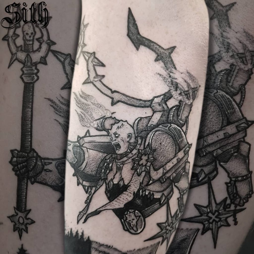 warhammer 40k tattoo
