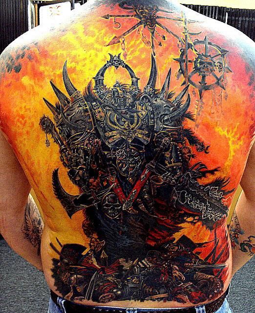 warhammer 40k tattoo