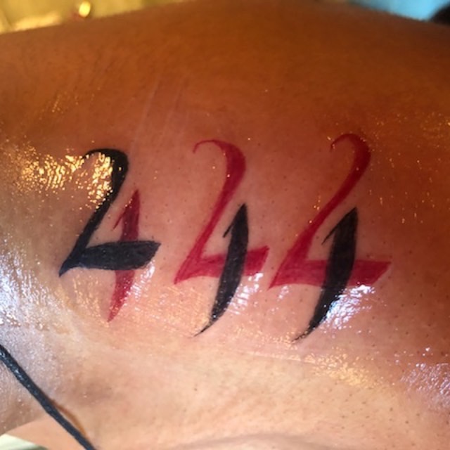 111 tattoo