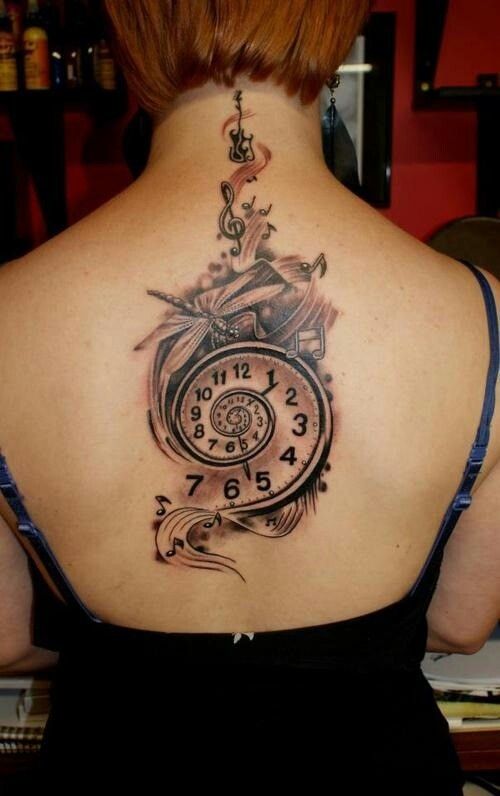 time travel tattoo