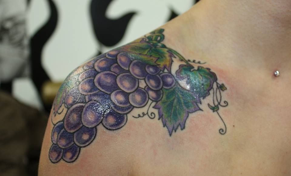 Grape tattoo