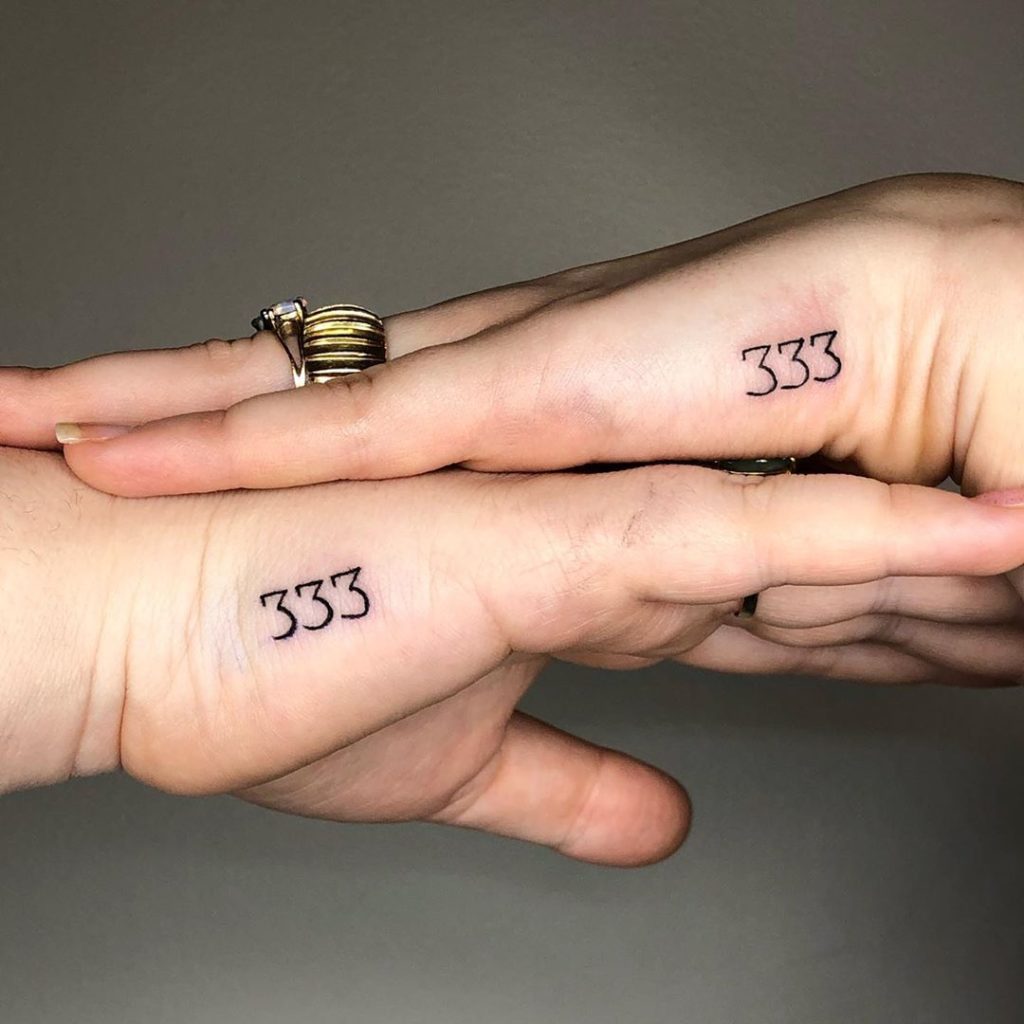 333 tattoo