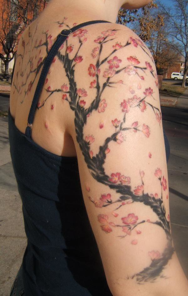 Gogwood tree tattoo
