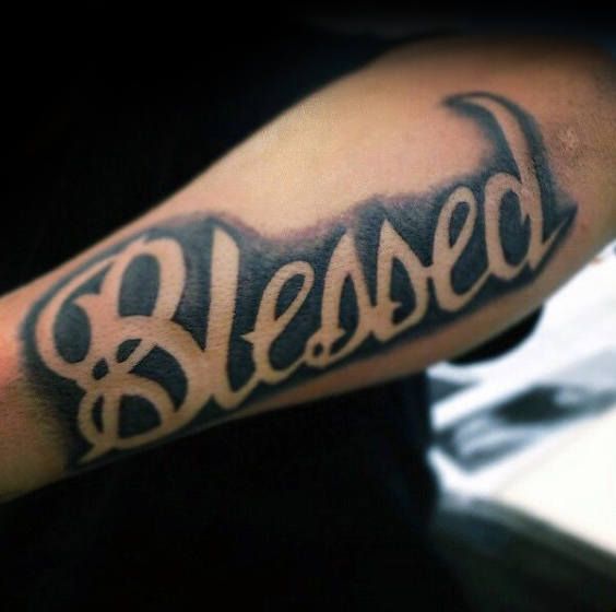 Blessed tattoo designs