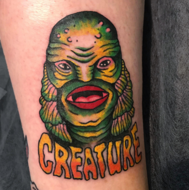 Creature from the black lagoon tattoo