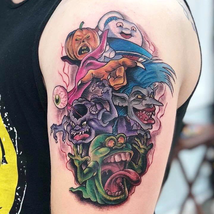Ghostbusters tattoo