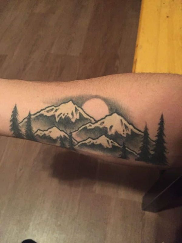 Pikes peak tattoo