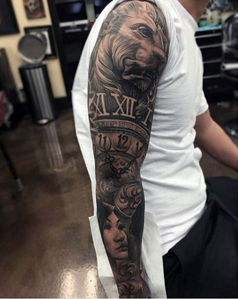 arm tattoos for black men