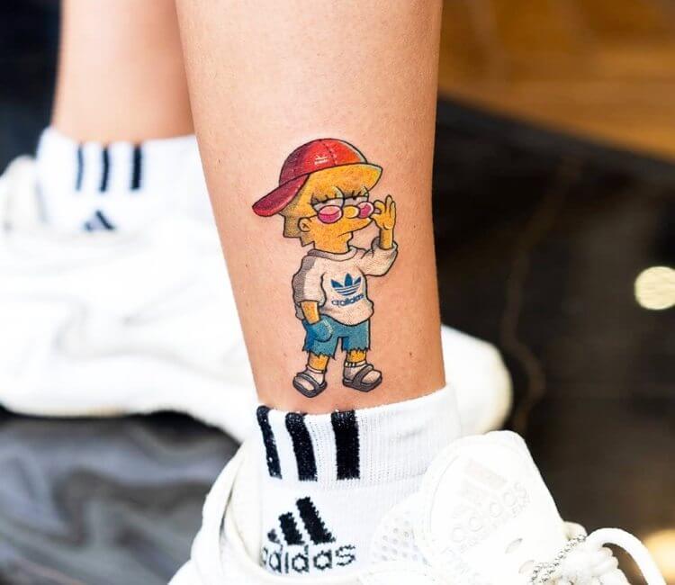 Lisa simpson tattoo