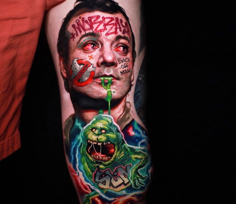 Ghostbusters tattoo